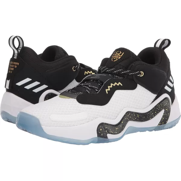 imageadidas Dropset Mens Trainer ShoesBlackGold MetallicWhite