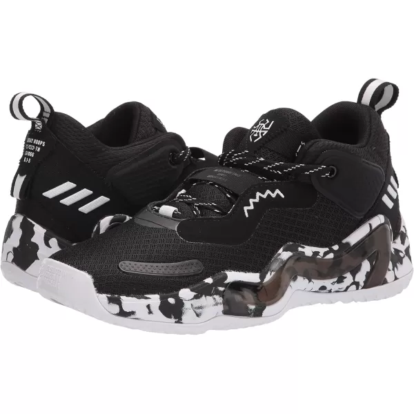 imageadidas Dropset Mens Trainer ShoesBlackWhiteBlack