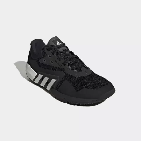 imageadidas Dropset Mens Trainer ShoesCblack Ftwwht Gresix