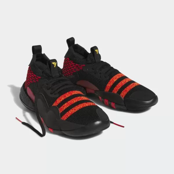 imageadidas Dropset Mens Trainer ShoesCore Blackbetter Scarletbold Gold