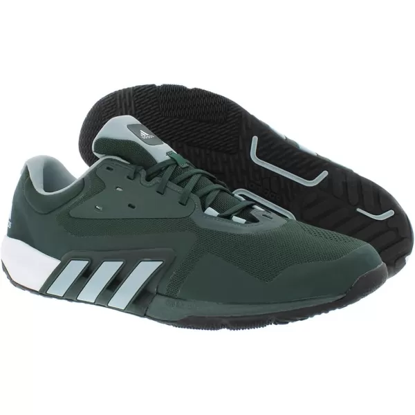 imageadidas Dropset Mens Trainer ShoesDark GreenWhite