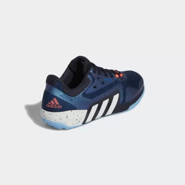 imageadidas Dropset Mens Trainer ShoesInk White Blue Rush