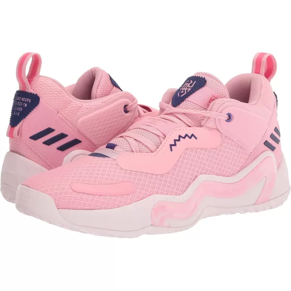 imageadidas Dropset Mens Trainer ShoesLight PinkClear PinkTeam Colleg Purple