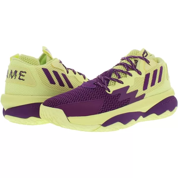 imageadidas Dropset Mens Trainer ShoesPurpleYellowpurple