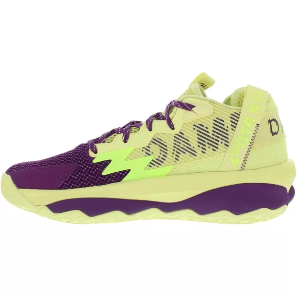 imageadidas Dropset Mens Trainer ShoesPurpleYellowpurple