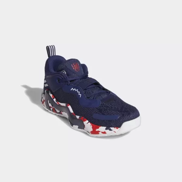 imageadidas Dropset Mens Trainer ShoesTeam NavyCloud WhiteVivid Red