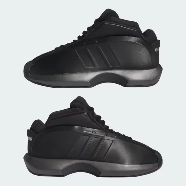 imageadidas Mens Crazy 1 Basketball Sneakers Shoes  BlackCore BlackCore BlackCarbon