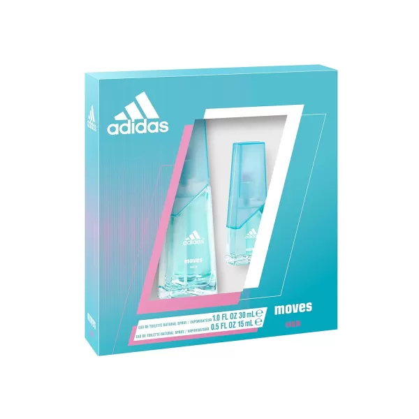 imageadidas Moves for her giftset including Eau de Toilette 5oz 10oz1 Count Pack of 1