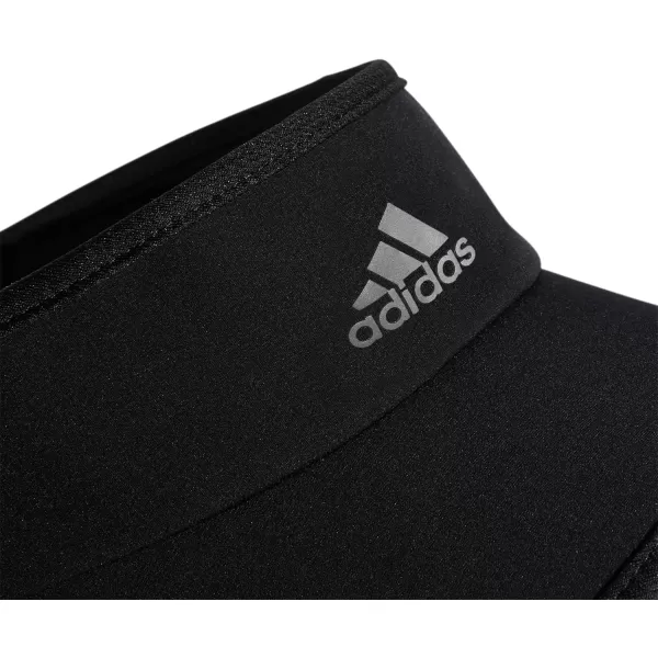 imageadidas Superlite Sport Performance Visor for sun protection and outdoor activitiesBlackSilver Reflective