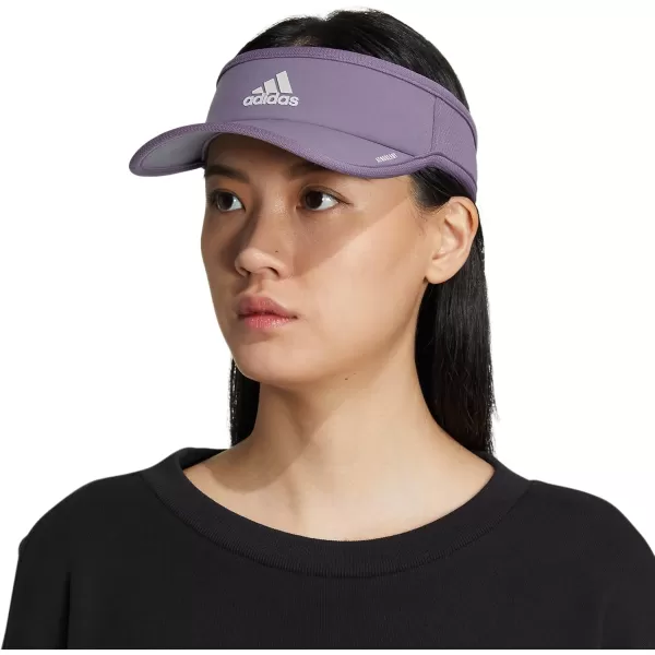 imageadidas Superlite Sport Performance Visor for sun protection and outdoor activitiesShadow VioletClear Grey