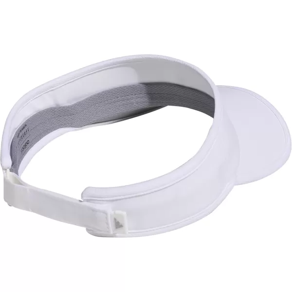 imageadidas Superlite Sport Performance Visor for sun protection and outdoor activitiesWhiteSilver Metallic