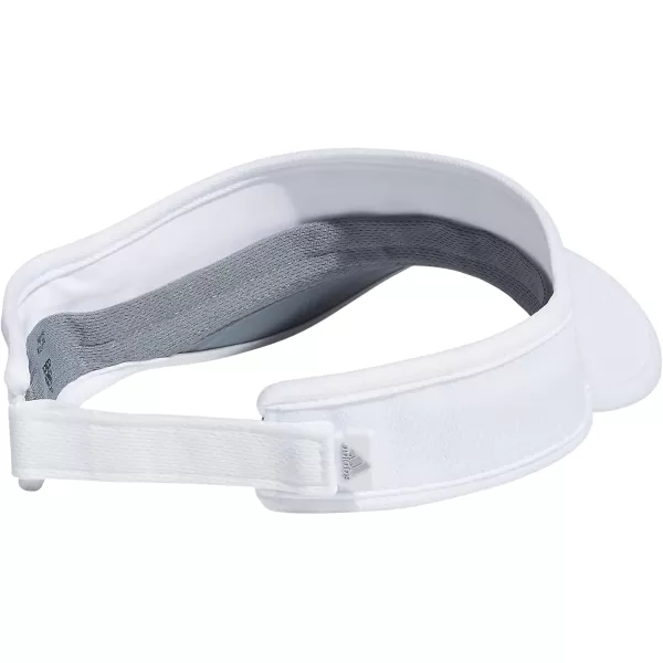 imageadidas Superlite Sport Performance Visor for sun protection and outdoor activitiesWhiteSilver Reflective