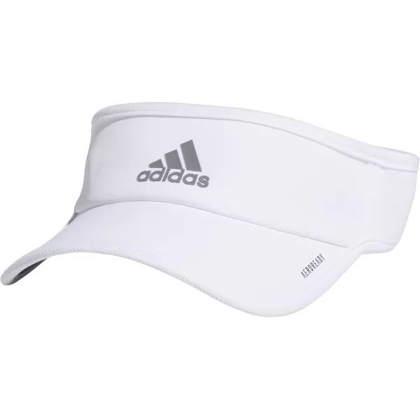 imageadidas Superlite Sport Performance Visor for sun protection and outdoor activitiesWhiteSilver Reflective