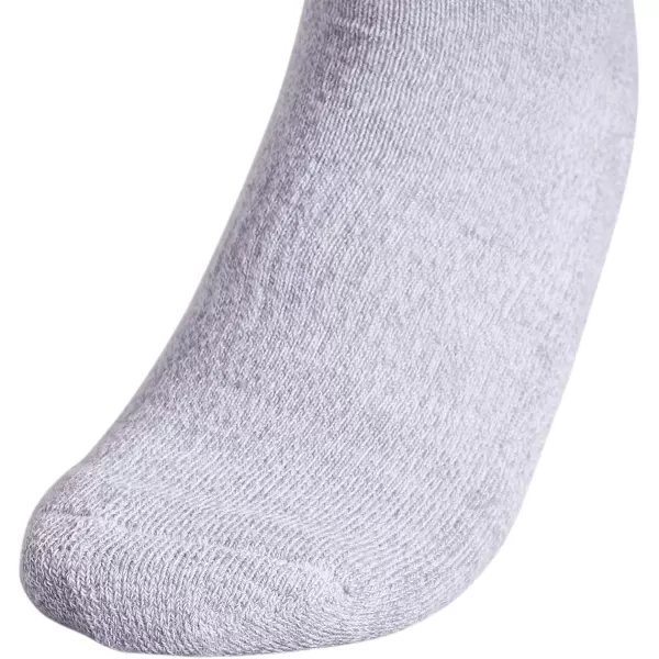 imageadidas Womens Athletic Quarter Socks 6PackGreyBliss PopClear Mint