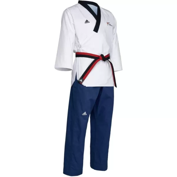 imageadidas Adi Poomsae WT Approved Taekwondo Uniform for Men and Women  Female 190 5