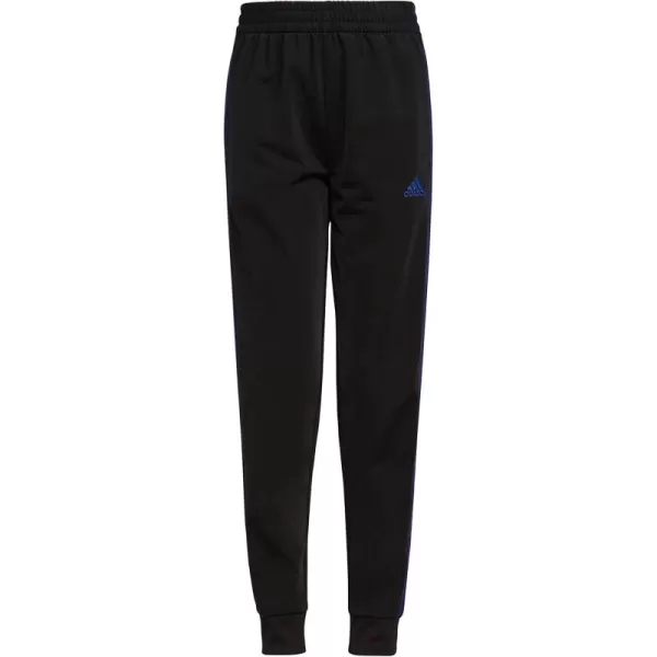 imageadidas Boys Iconic Tricot Jogger Pants with DrawcordBlack With Collegiate Royal