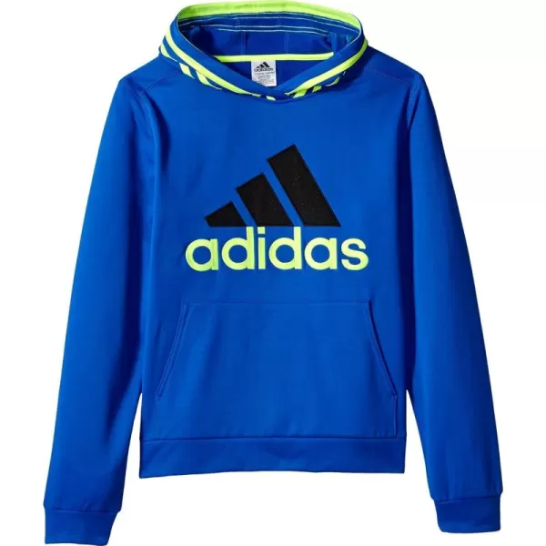 imageadidas Boys Little Kid Statemnt Bos Hooded PlovrBlue Lime