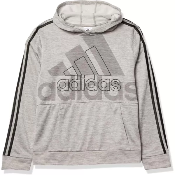 imageadidas Boys Little Kid Statemnt Bos Hooded PlovrStatement Bos Medium Grey