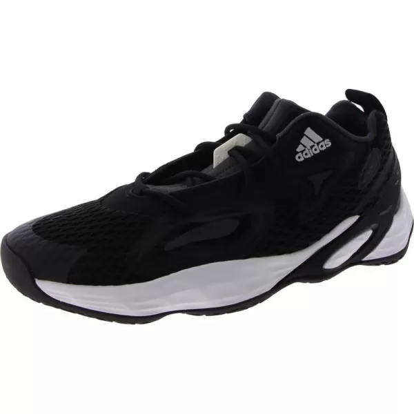 imageadidas Dropset Mens Trainer ShoesCore BlackSilver MetallicTeam Dark Grey