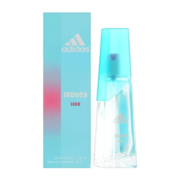 imageadidas Moves for her giftset including Eau de Toilette 5oz 10oz1 Fl Oz Pack of 1