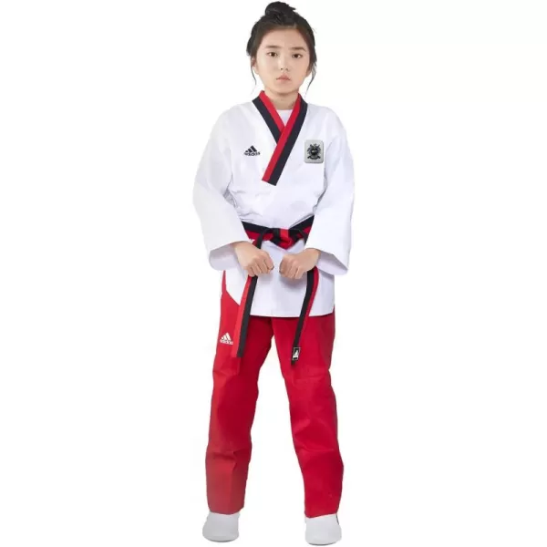 imageadidas Youth Taekwondo Poomsae Uniform 160 2 Female