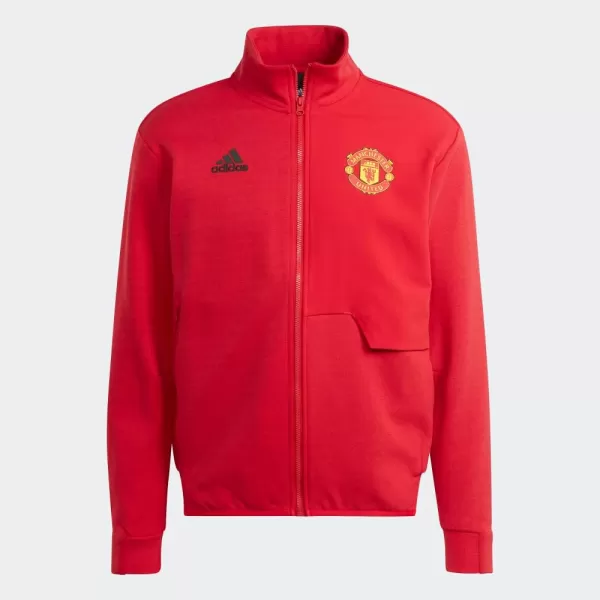 imageadidas Manchester United Anthem JacketReal Red