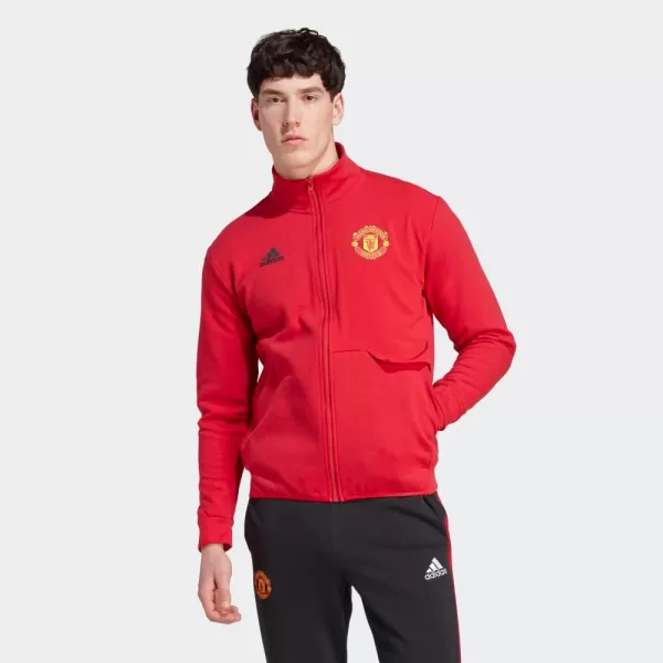 imageadidas Manchester United Anthem JacketReal Red