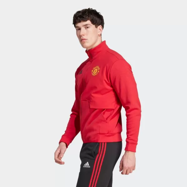 imageadidas Manchester United Anthem JacketReal Red