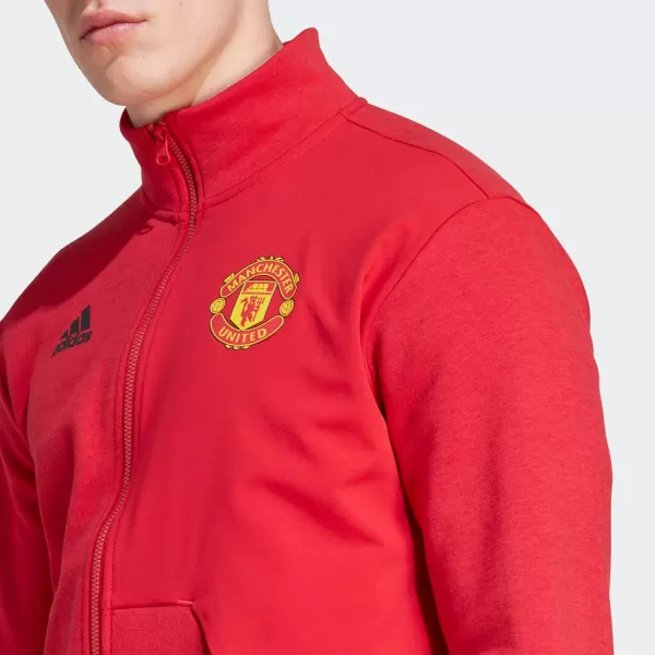 imageadidas Manchester United Anthem JacketReal Red