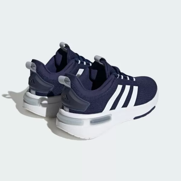 imageadidas Mens SneakerDark BlueCloud WhiteHalo Silver