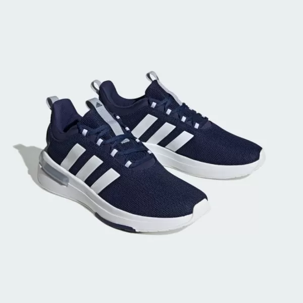 imageadidas Mens SneakerDark BlueCloud WhiteHalo Silver