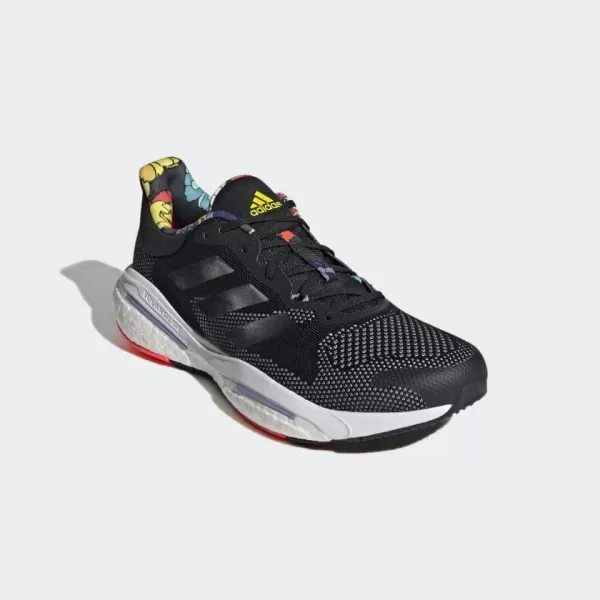 imageadidas Mens Solarglide 5 SneakerBlackMulti