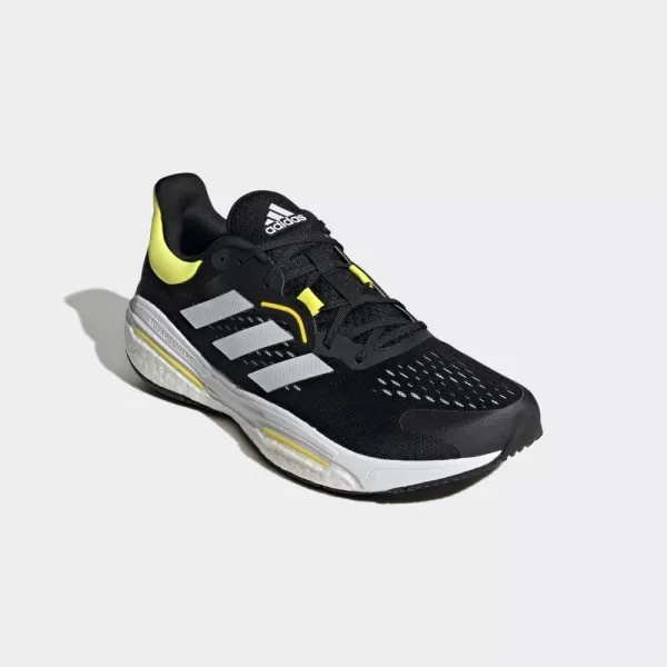 imageadidas Mens Solarglide 5 SneakerBlackYellowblack