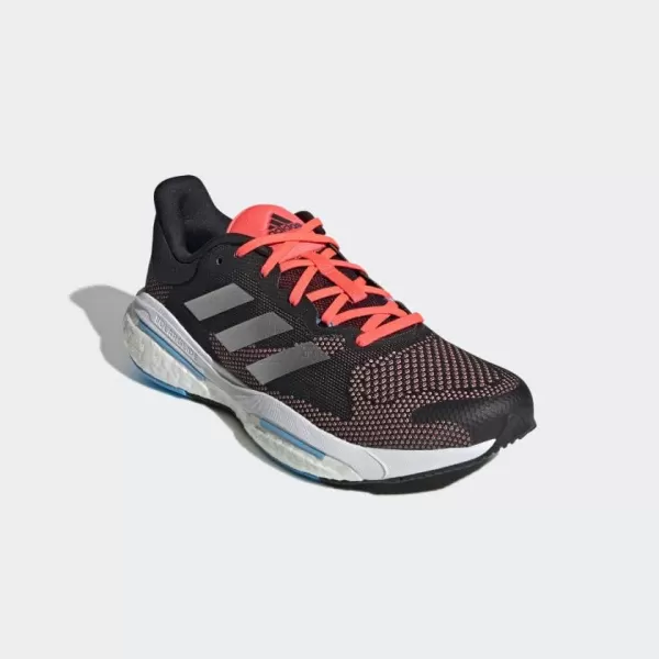 imageadidas Mens Solarglide 5 SneakerCarbonSilver MetallicTurbo