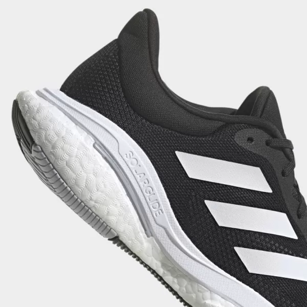 imageadidas Mens Solarglide 5 SneakerCore BlackCloud WhiteGrey Six