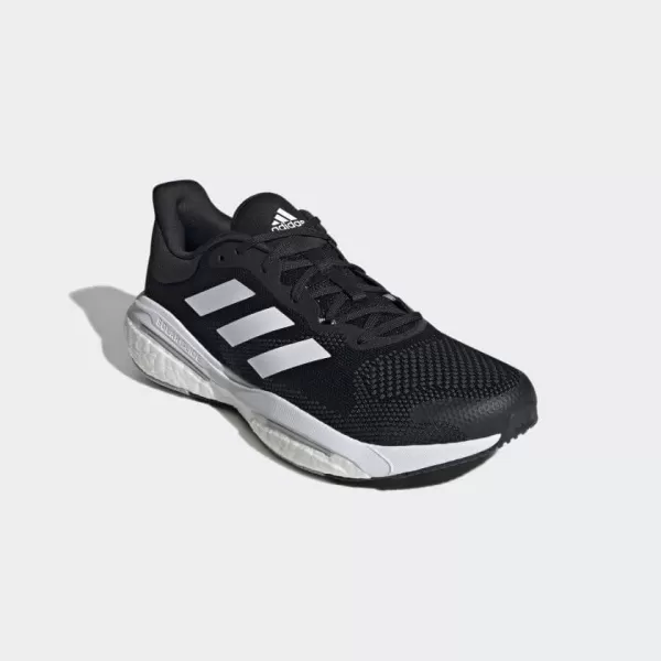 imageadidas Mens Solarglide 5 SneakerCore BlackCloud WhiteGrey Six