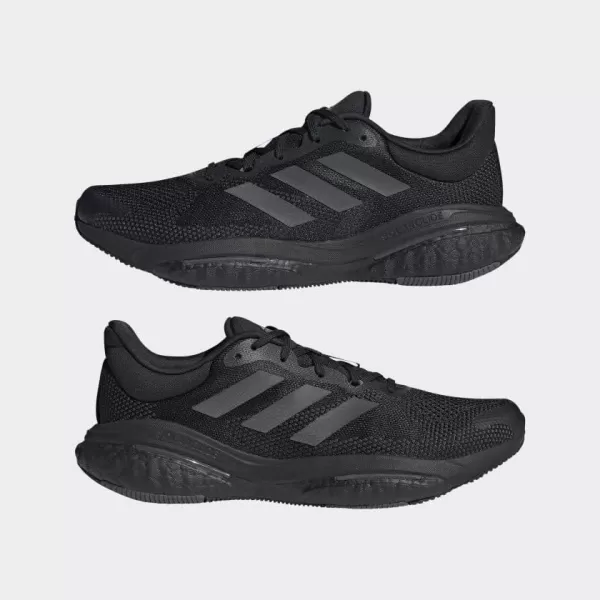 imageadidas Mens Solarglide 5 SneakerCore BlackGrey SixCarbon