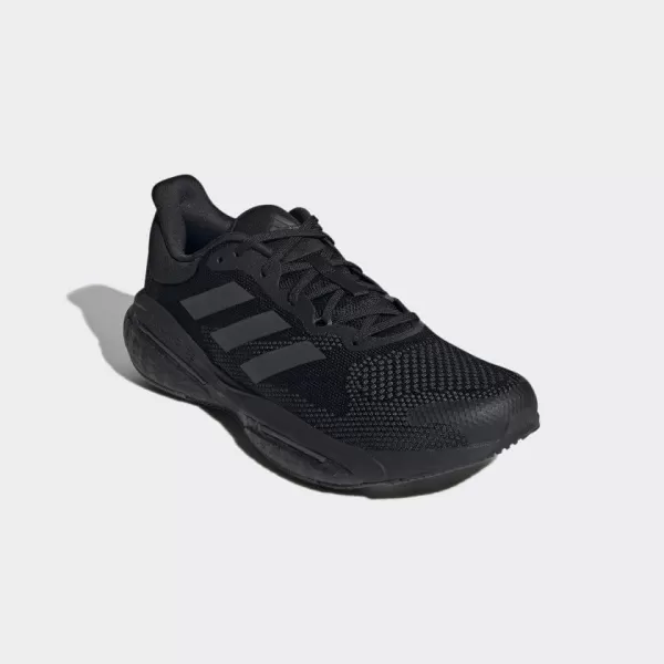 imageadidas Mens Solarglide 5 SneakerCore BlackGrey SixCarbon