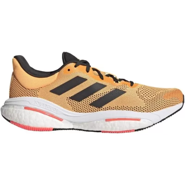 imageadidas Mens Solarglide 5 SneakerFlash OrangeCarbonTurbo