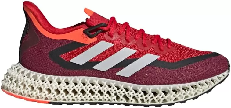 imageadidas 4DFWD 2 Running Shoes MensBetter ScarletCloud WhiteSolar Red