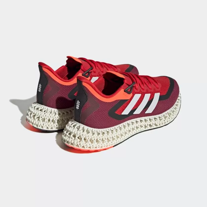 imageadidas 4DFWD 2 Running Shoes MensBetter ScarletCloud WhiteSolar Red