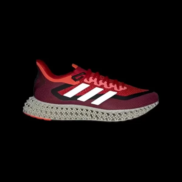 imageadidas 4DFWD 2 Running Shoes MensBetter ScarletCloud WhiteSolar Red
