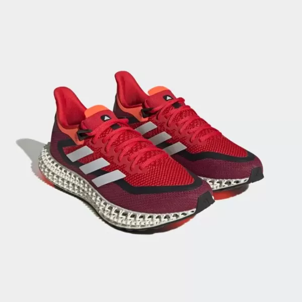 imageadidas 4DFWD 2 Running Shoes MensBetter ScarletCloud WhiteSolar Red
