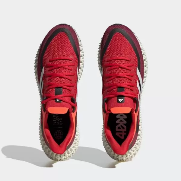 imageadidas 4DFWD 2 Running Shoes MensBetter ScarletCloud WhiteSolar Red