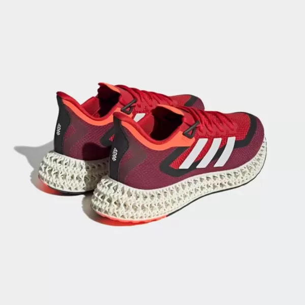 imageadidas 4DFWD 2 Running Shoes MensBetter ScarletCloud WhiteSolar Red