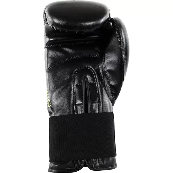 imageAdidas Speed 50 Boxing Gloves for Men Women ampamp Kids Intermediate Level PU Training Gloves Perfect for Fitness Classes Boxing Bag Workouts and SparringBLACKGOLD