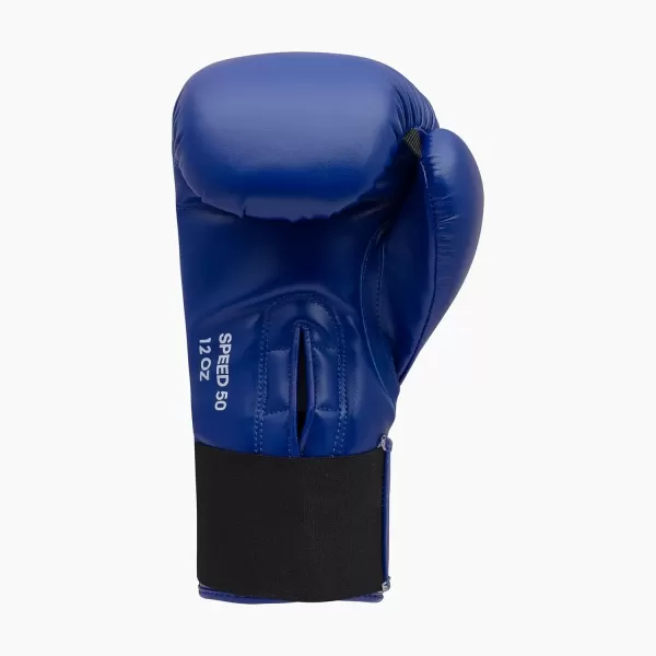 imageAdidas Speed 50 Boxing Gloves for Men Women ampamp Kids Intermediate Level PU Training Gloves Perfect for Fitness Classes Boxing Bag Workouts and SparringBLUEGOLD