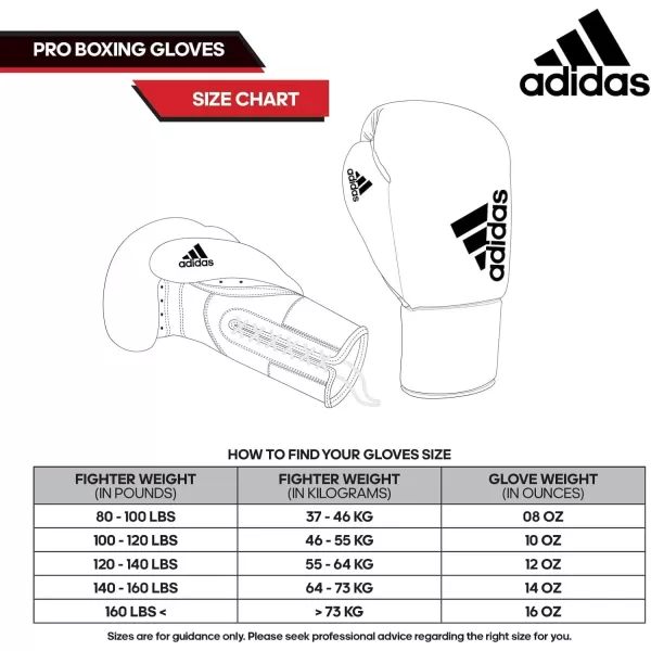 imageadidas AdiPower Hybrid 500 Pro Boxing and Kickboxing GlovesBLACKGOLD