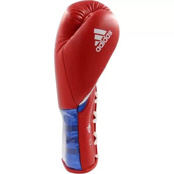 imageadidas AdiPower Hybrid 500 Pro Boxing and Kickboxing GlovesBLUERED