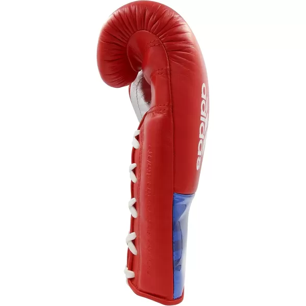 imageadidas AdiPower Hybrid 500 Pro Boxing and Kickboxing GlovesBLUERED